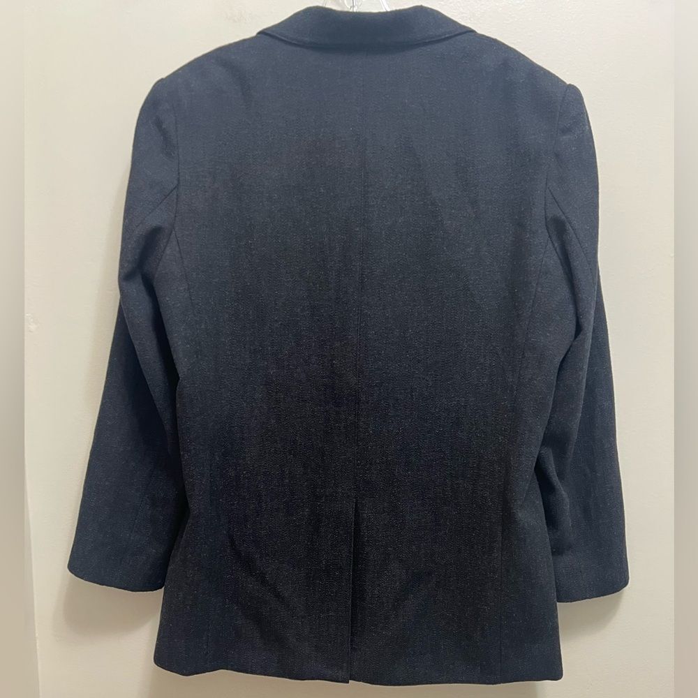 SMYTHE Surplus Cargo Blazer Jacket Wool Blend Black Size M - Picture 5 of 12